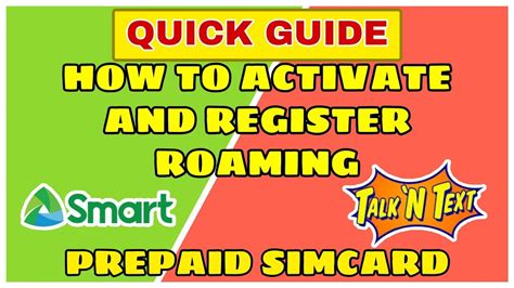 how to roam off smart sim card|Roaming .